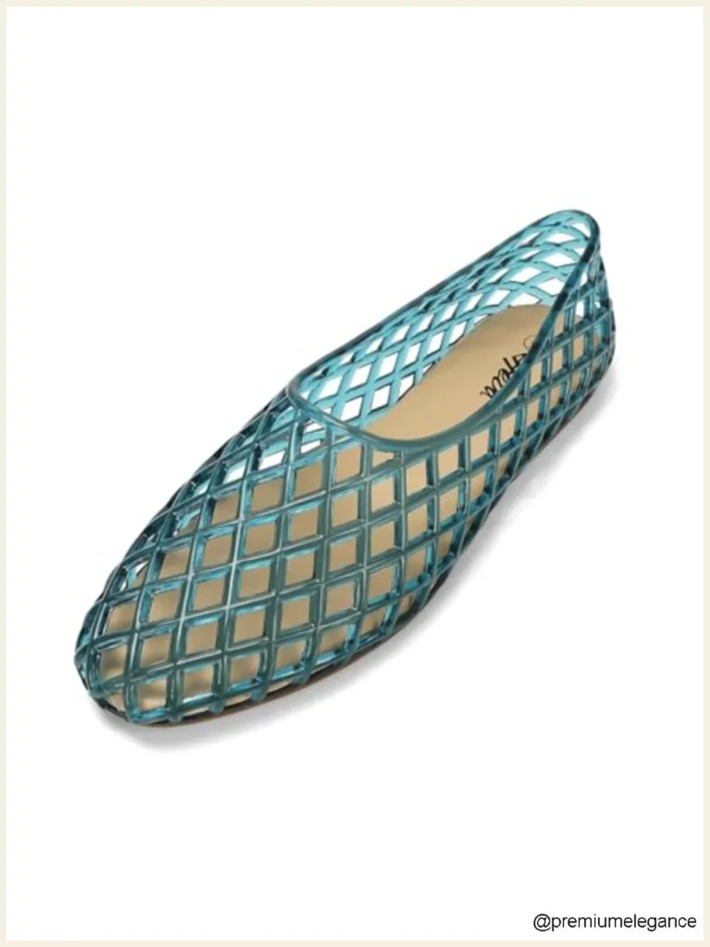 Jelly Mesh Flat Sandals - Breathable Clear Hollow Summer Beach Shoes